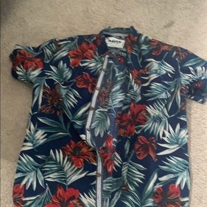 Mens Large Collared Shirt